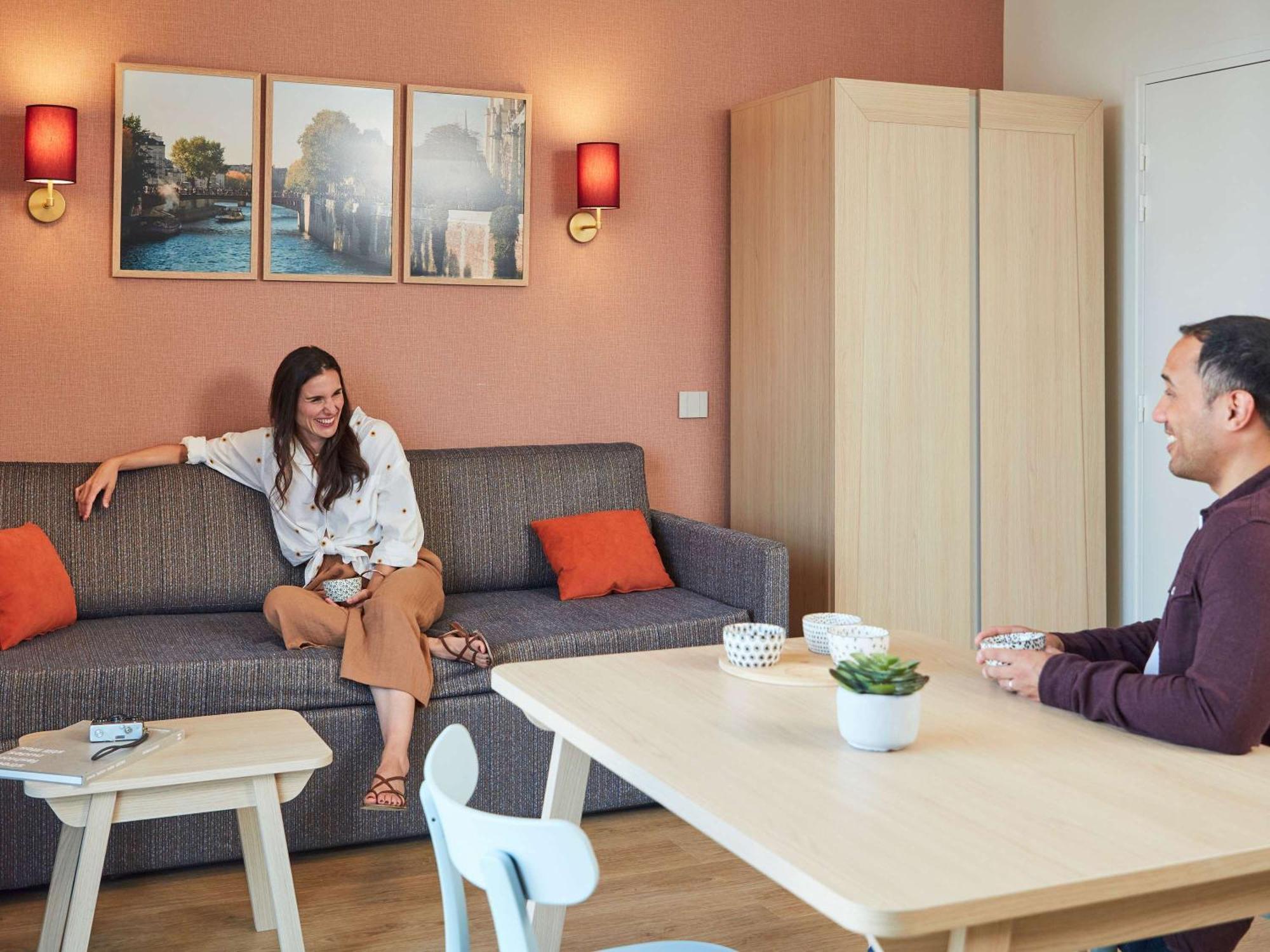 Aparthotel Adagio Paris Boulogne Eksteriør bilde